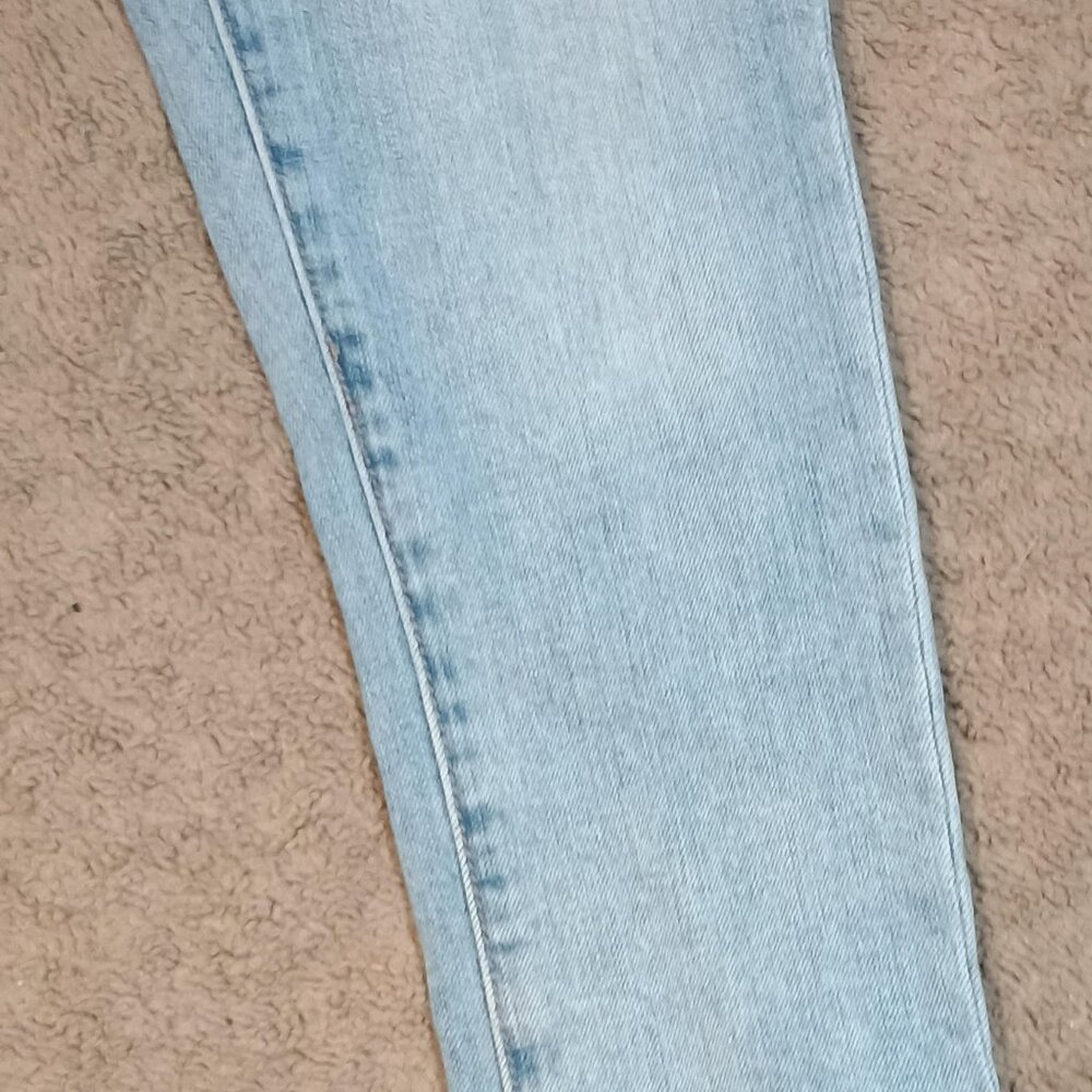 Peek & Justice/Jeans Bundle/Girls 10/Light Wash Jeggings 2Pc Lot - Picture 4 of 11